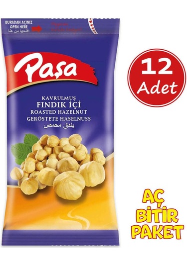 Paşa Kuruyemiş Fındık Içi 12 x 40 G
