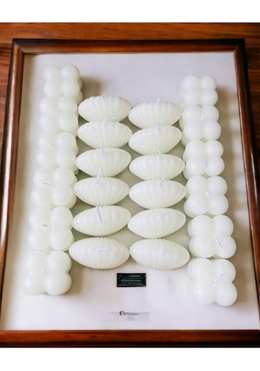 Bernami Biblo Pinterest 20 Adet Dekoratif Mini Bubble Ve Mini Istiridye Mum Seti