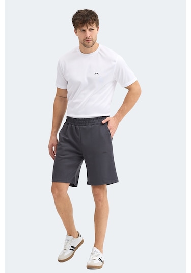Slazenger Arc In Erkek Koyu Gri Şort Koyu Gri