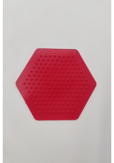 Boncuk Dizme Tablası Kırmızı Altıgen-pixel Pixel Ppp16-12