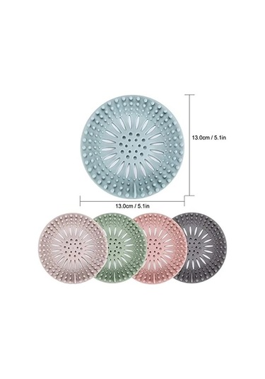 Joyhub Mingjin Shop2 No.9 Stili 130mm Yuvarlak Silikon Drenaj Saç Catcher, Mutfak Lavabo Süzgeç Banyo Duş Banyo Stoper Drenaj Kapağı Saç Trap, Mutfak Için Filtre Ex1q8f Renkli Çok Renkli