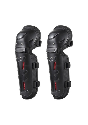 My Topped Koruyucu Motosiklet Dirseklikler & Dizlikler Siyah 4'lü Set Siyah