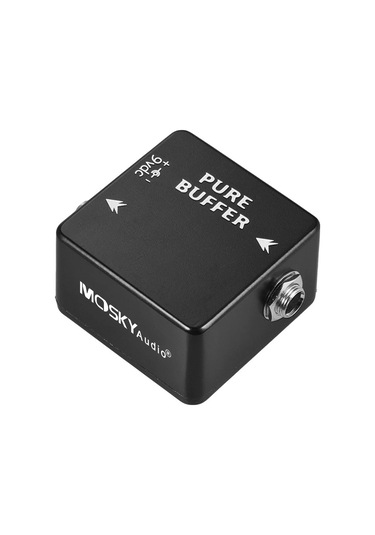 Moskyaudio Pure Buffer Gitar Buffer Efekt Pedalı Tam Siyah