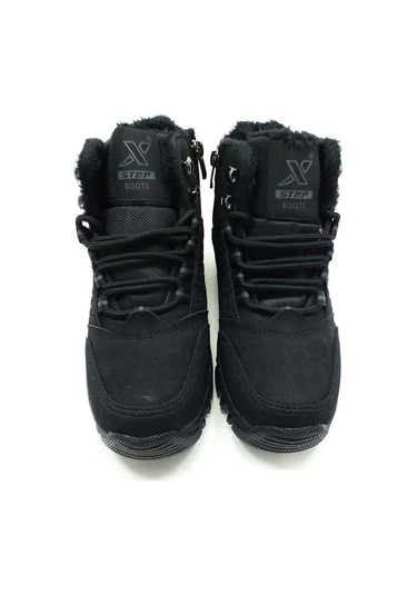 X Step Erkek Botu Siyah 17 X6 001