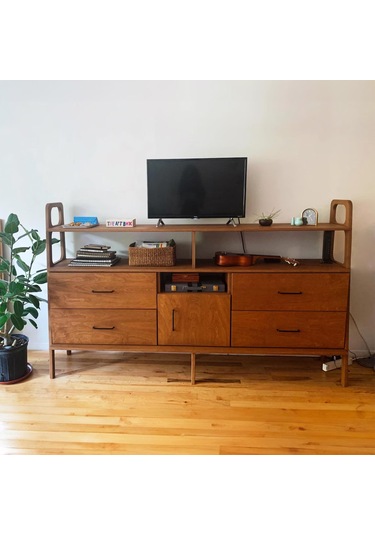 Woodesk Tronco, Ahşap, Dolap Ve Konsol, 190x115, Ceviz Renk