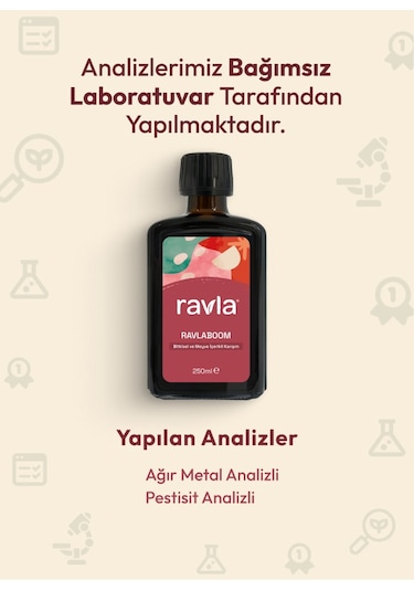Ravlaboom Bitkisel Ve Meyve İçerikli Karışım - 250 Ml