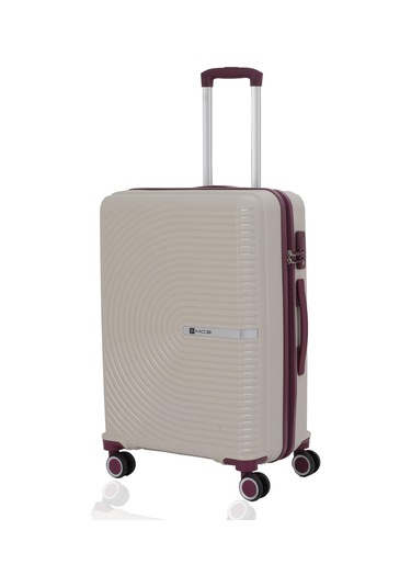Mçs Polipropilen Valiz V374 65 Cm S21yy100000665 11148 Kemik/mürdüm