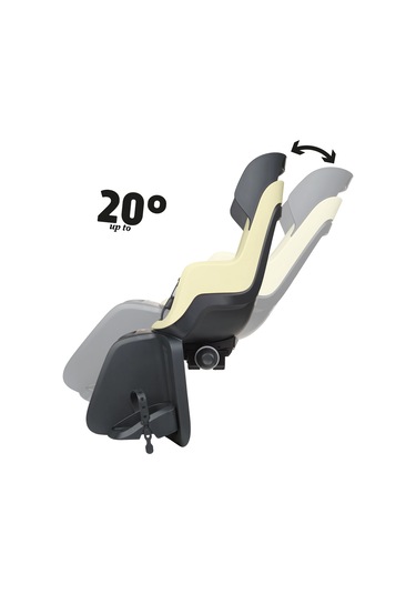 Bobike Go Maxi Yatırılabilir Bisiklet Çocuk Taşıyıcı Sarı