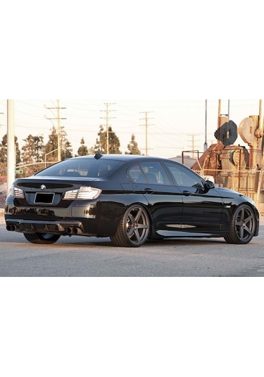 Bmw F10 Vorstainer Difüzör Sağ Sol Çift Çıkış Piano Black 2010 -