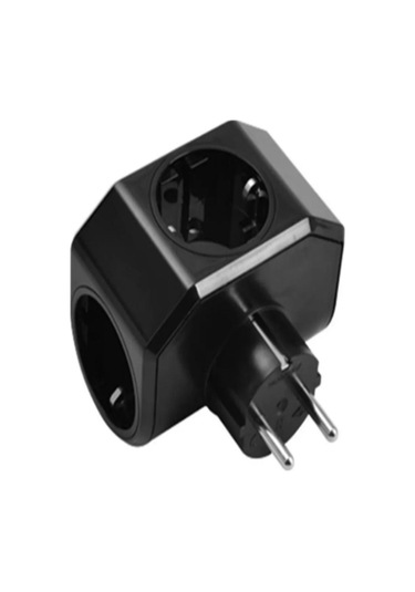 Viko Yonca Priz 3'lü, Siyah 1 M