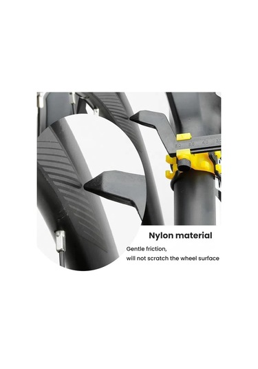 Sones Bisiklet Jant Ayar Platformu Düzeltme Mekanik Aleti, Renk: Bt110a Sarı Kadranlı