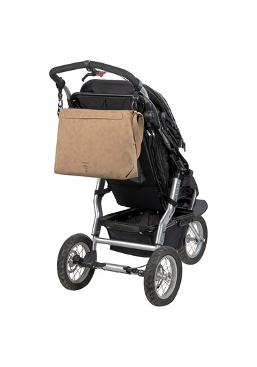 Lassig Shoulder Bebek Bakım Seyahat Çantası Camel Krem