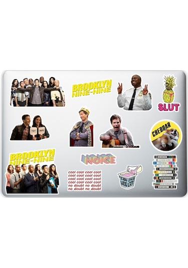 Brooklyn Nine Nine Laptop Notebook Tablet Telefon Sticker Set 21