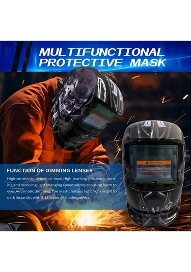 Fochsia Terminator Welder 1pc Yüksek Kaliteli Otomatik Kararan Lensler Hassasiyet Ayarlı Konforlu Tasarım Gaz Plazma Mıg Tıg Kaynak İçin