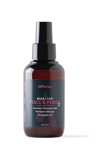 Alfheim Peace - Period Masaj Yağı 100 Ml