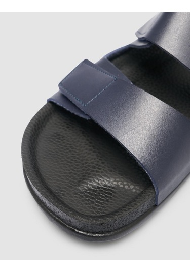 Cırt Cırtlı Lacivert Erkek Terlik Lacivert