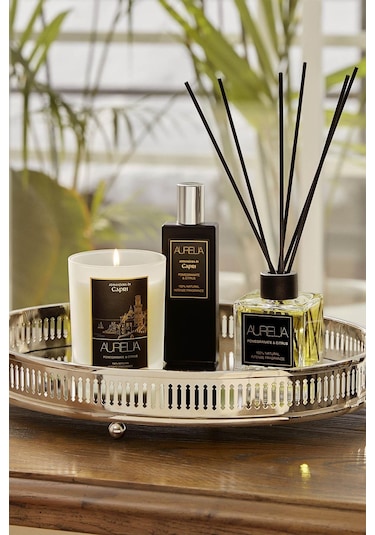 Aurelia Geneve Atmosfera Di Capri - Nar & Limon Kokulu Premium Oda Parfümü