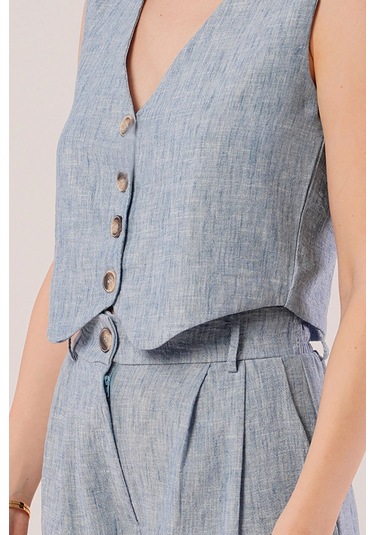 Kırçıllı Desen Mavi Takım Mavi