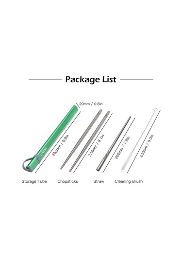 Lixada Kamp Çatal Bıçak Kaşık Seti Titanyum Çubuklarını İçme Samanı Temizleme Fırçası Açık Yürüyüş Sırt Çantasıyla Seyahat Barbekü Gri