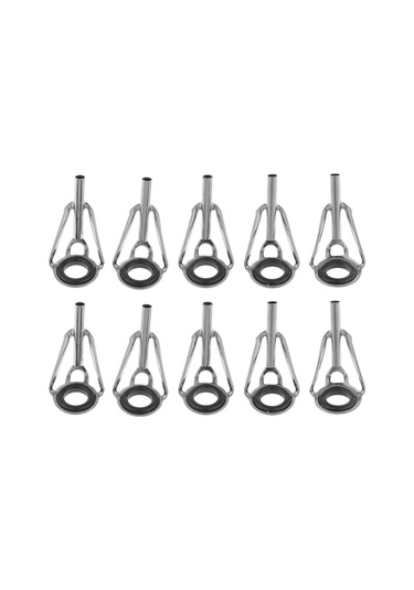 Suntek 10 Adet İplik Baitcasting Olta Üst Ucu Kılavuz Göz