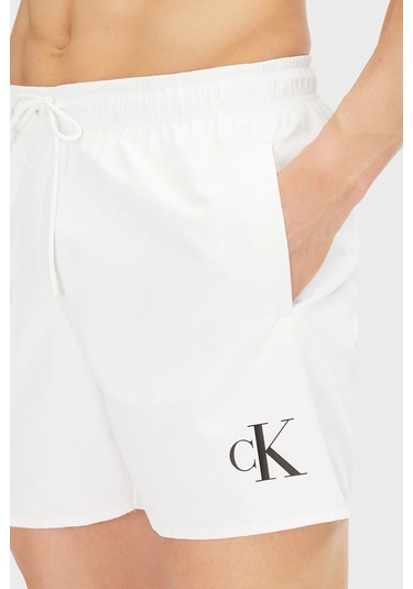 Calvin Klein Erkek Mayo Short Km0km01101 Ycd Beyaz Beyaz Calvin Klein Erkek Mayo Short Km0km01101 Ycd Beyaz Beyaz