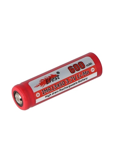 Efest Imr 13450 600 Mah 3.6V - 3.7V li-Ion Pil Düz Pozitif Kutup