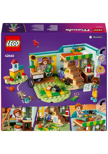 LEGO® Friends Autumn’un Odası 42646 - 6 Yaş ve Üzeri Çocuklar için Mini Bebek İçeren Yaratıcı Oyuncak Yapım Seti (222 Parça)
