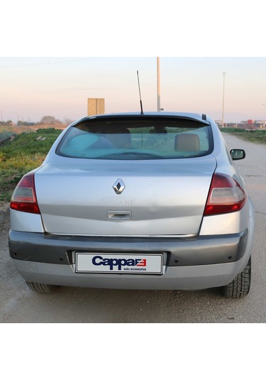 Cappafe Renault Megane Sedan Arka Cam Üstü Spoyler Akrilik Abs