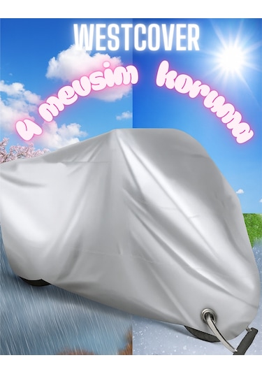 Yamaha Yzf R25 Abs Uyumlu Kilit Uyumlu Gri Motosiklet Brandası,örtüsü,çadırı