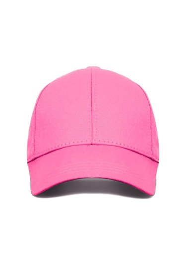 Eke Tekstil Unisex Pembe Renk Beyzbol Şapka - Unisex Pembe