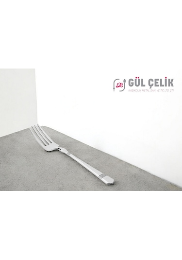12 Kişilik Tatlı Çatalı Alvina Model 304 Kalite 18/10 Paslanmaz Çelik 304 Paslanmaz Çelik