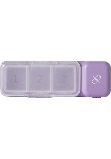 Tongxida Bosphorusboutique Tr017 Taşınabilir Sones Mühürlü Mor Mini Kutusu Kesici İlaç İlaç Gün Gn, 7 Rs Diğer