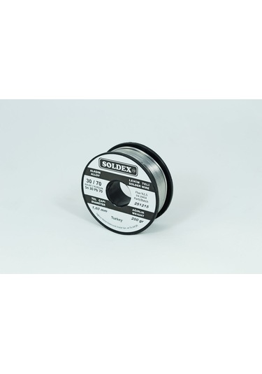 Soldex 1.6 Mm 500 Gr Lehim Teli Sn30 Pb70