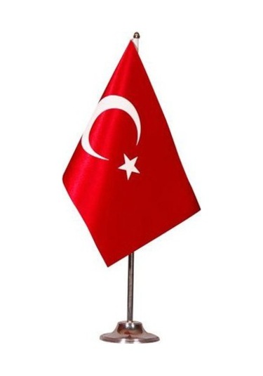 Sentez Masa İsimliği Bayrak Hediyeli Kristal Masa Üstü İsimlik 