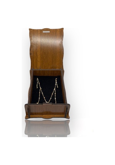 Bydevli Dorika Toplu İtalyan Altın Kolye-bbyd239