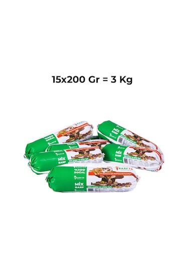Barftr Kedi Barf 3 KG Yetişkin Kedi Maması 15 x 200 G