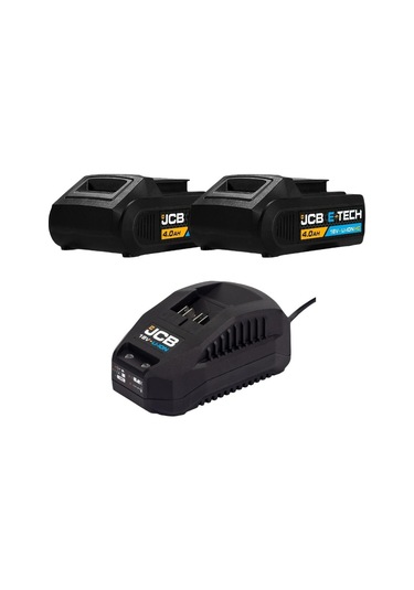 Jcb 18 V 4.0 Ah Lithium-ion Batarya Ve Şarj Cihazı Seti