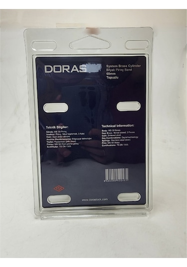 Doras Çift Tuzaklı Barel 68mm