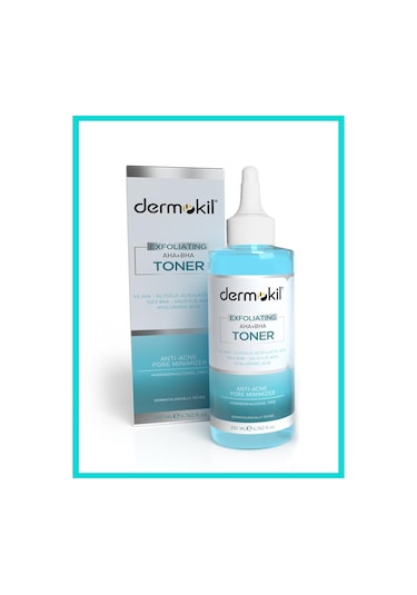 Dermokil Exfoliating Aha+Bha Niacinamide Tonik 200 ML