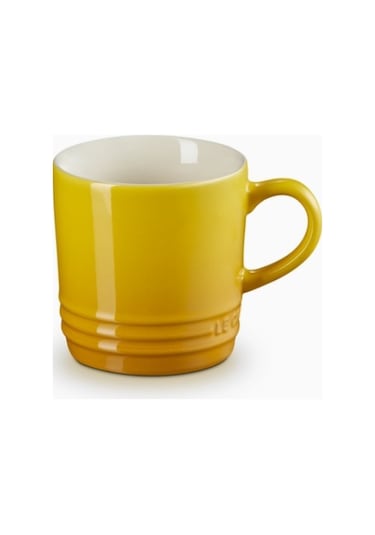 Le Creuset Seramik Cappuccino Kupası Lüks Ve Zarif Koyu Sarı