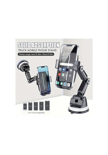 Chuangyinshop Güçlü Emişli Araç Telefon Tutucu - Ayarlanabilir Kol Döner Taban Tüm Telefonlar İçin