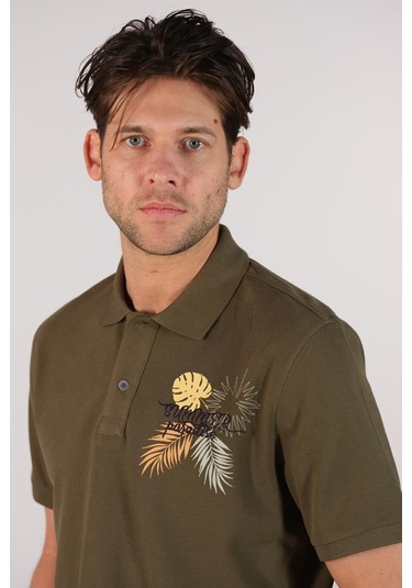 Arma Erkek Büyük Beden Polo Yaka Tişört Y22374869001 Haki Arma Erkek Büyük Beden Polo Yaka Tişört Y22374869001 Haki