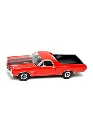 Motormax 1970 Chevy El Camino Ss 396 1/24 Model Araba - Kırmızı