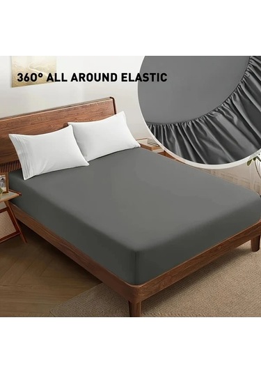 Trendooze Gaojunshop01 Beyaz 39.37x78.74 Yatak Çarşafı Yumuşak Nefes Alabilir Tüm Mevsimler Kullanışlı Beyaz