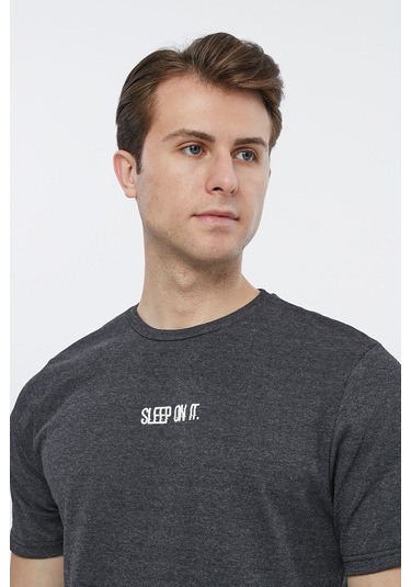 Bella Dossi Erkek Şortlu Takim Sleep Antrasit