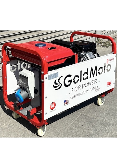 Goldmoto GM12BJBS Monofaze Benzinli Jeneratör
