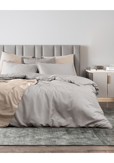 Madame Coco Loire Tek Kişilik Tencel Nevresim Takımı Tencel - Gri Nt0000000105tek Kişilik-gri