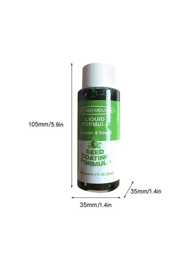 Ulzyvf Lebihmurah 5145 Hydro Mousse Sıvı Çim Tohumu Süper Opsiyonel Yağmurlama Plastik Sulama Kabı