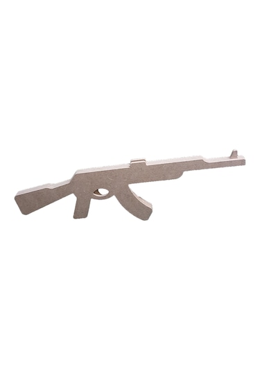 Oyuncak Ahşap Tüfek Ak-47