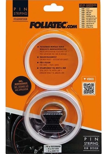 Foliatec Jant Şerit Seti Ve Montaj Aparatı 215x4cm-6mm Beyaz